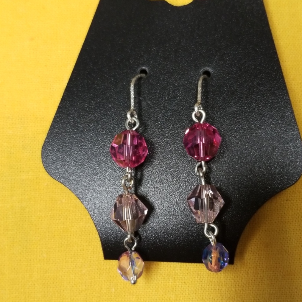 Sale! Sterling Silver & Crystal Earrings!